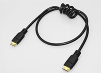 摄影机HDMI高清线（5圈弹簧线）TYPE C to C 订制品