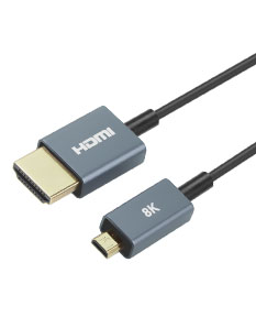 现货2.5mm直径micro HDMI同轴线