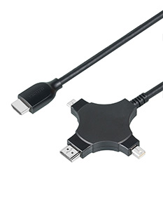 会议室电脑用三合一HDMI长线