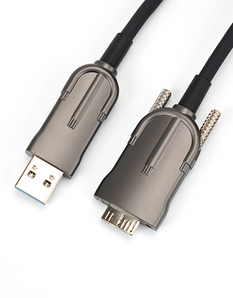 USB-A to MicroB光纤数据线