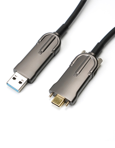USB-A to Type-C光纤数据线